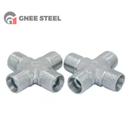 2507 Four Way Stainless Steel Pipe Fitting