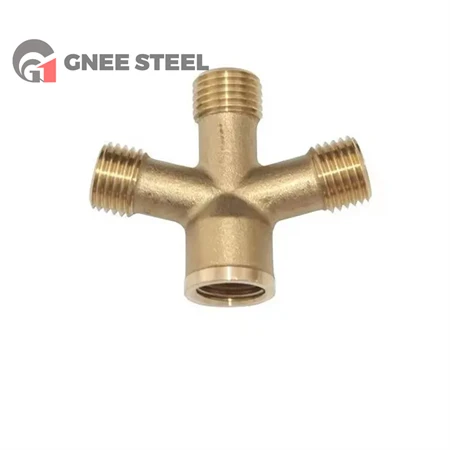 302 Four Way Stainless Steel Pipe Fitting